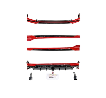 HONDA CIVIC FE1 2022 IÇIN UYUMLU BODY KIT (EGZOZ DAHİL)